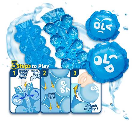 wholesale 1 second fast fill water balloons factory